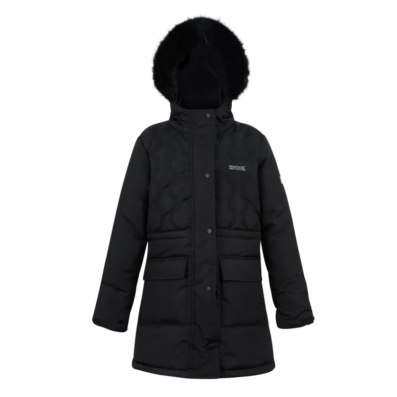Regatta Kid's Fabrizia II Quilted Jacket in Black