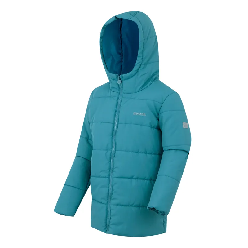 Regatta Kid's Halkner Quilted Jacket in Storm Blue-1