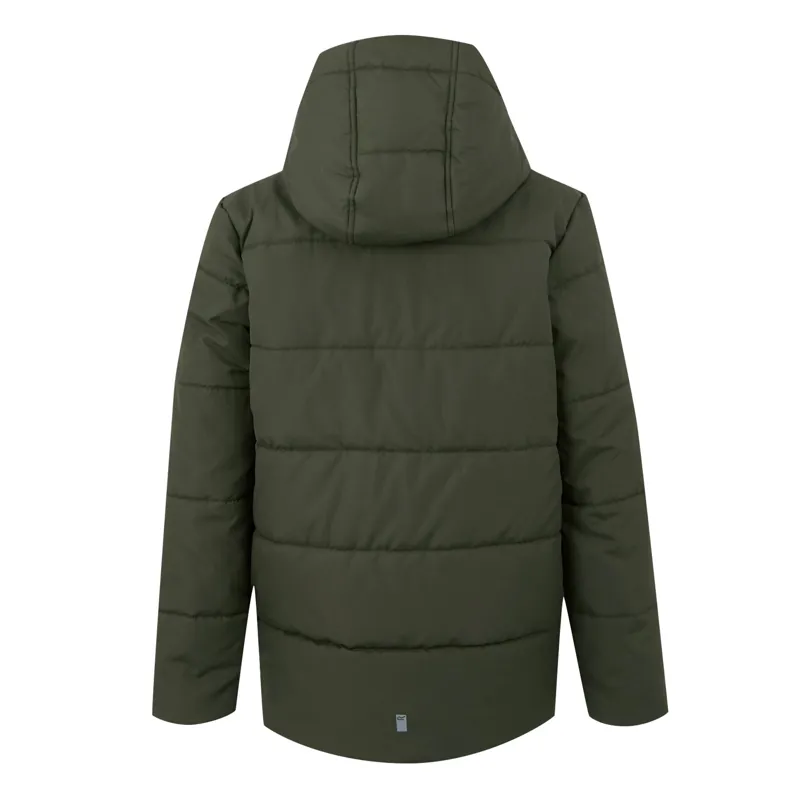 Regatta Kid's Halkner Quilted Jacket in Olive Night-2