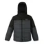 Regatta Kid's Lofthouse Insulated Jacket in Black/Seal Grey