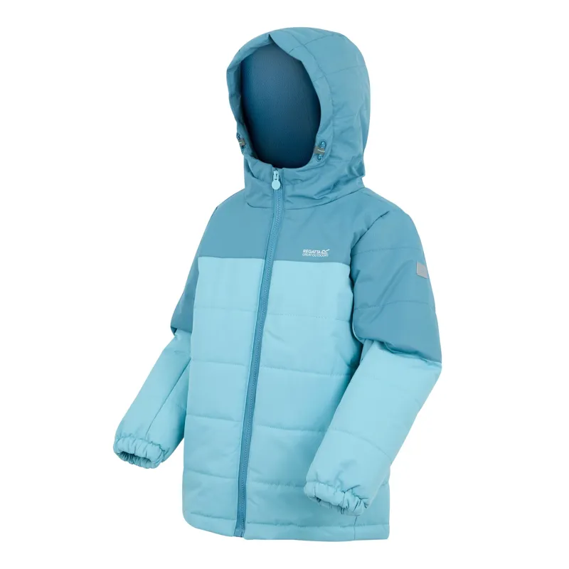 Regatta Kid's Lofthouse Insulated Jacket in Storm Blue/Nordic Blue-1