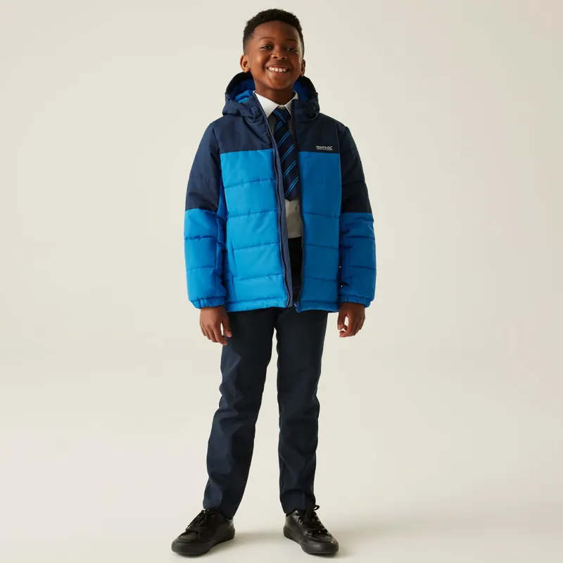 Regatta Kid's Lofthouse Insulated Jacket in Navy Blue-5