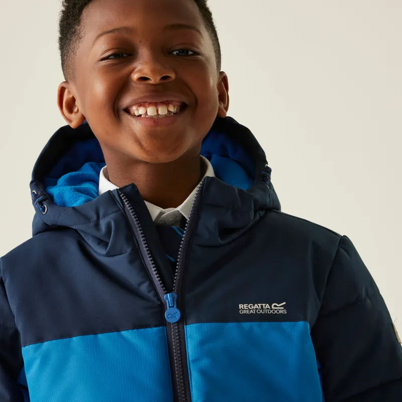 Regatta Kid's Lofthouse Insulated Jacket in Navy Blue-6