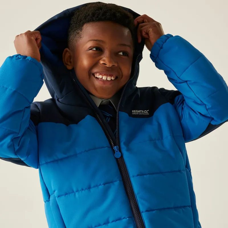 Regatta Kid's Lofthouse Insulated Jacket in Navy Blue-7