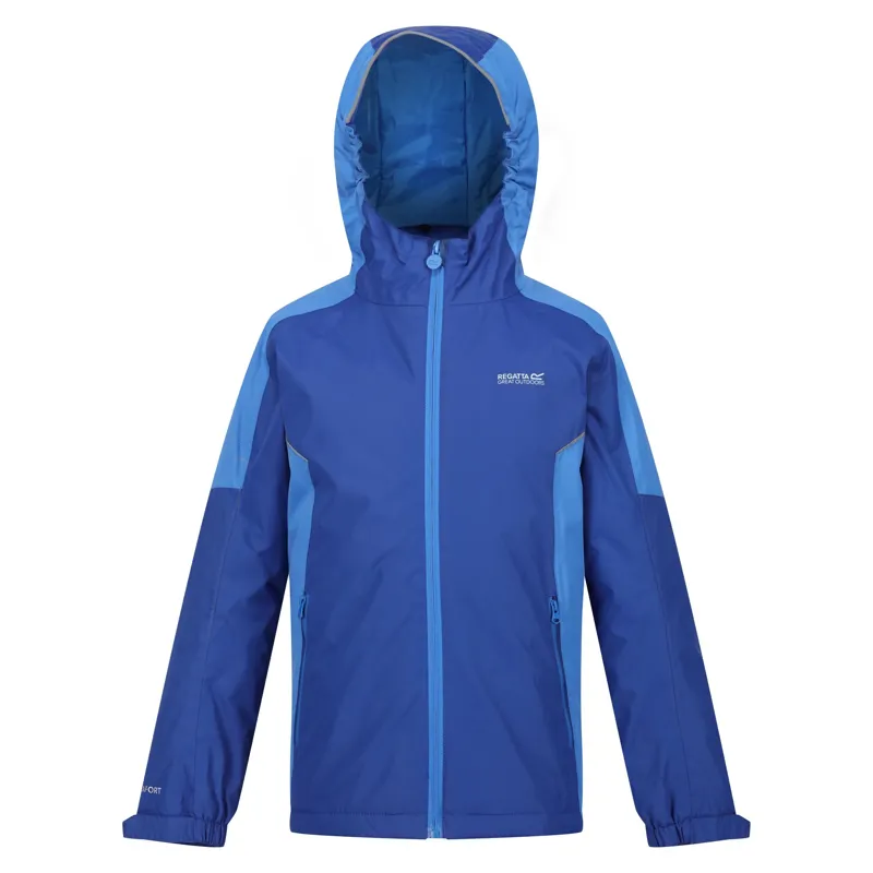 Regatta Kid's Hurdle IV Waterproof Insulated Jacket in New Royal/Strong Blue