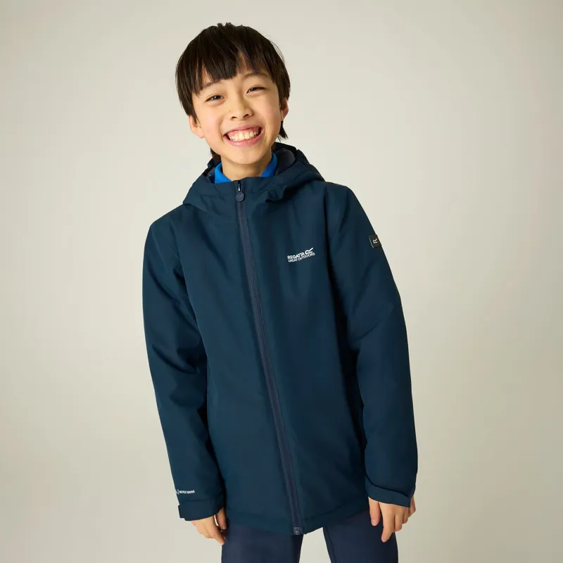 Regatta Kid's Hurdle Jacket in Navy-3