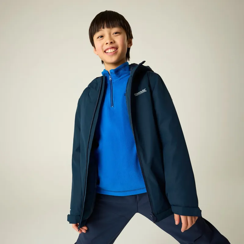 Regatta Kid's Hurdle Jacket in Navy-7