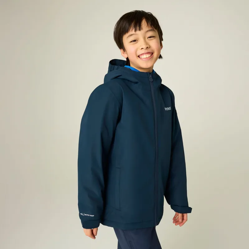 Regatta Kid's Hurdle Jacket in Navy-8