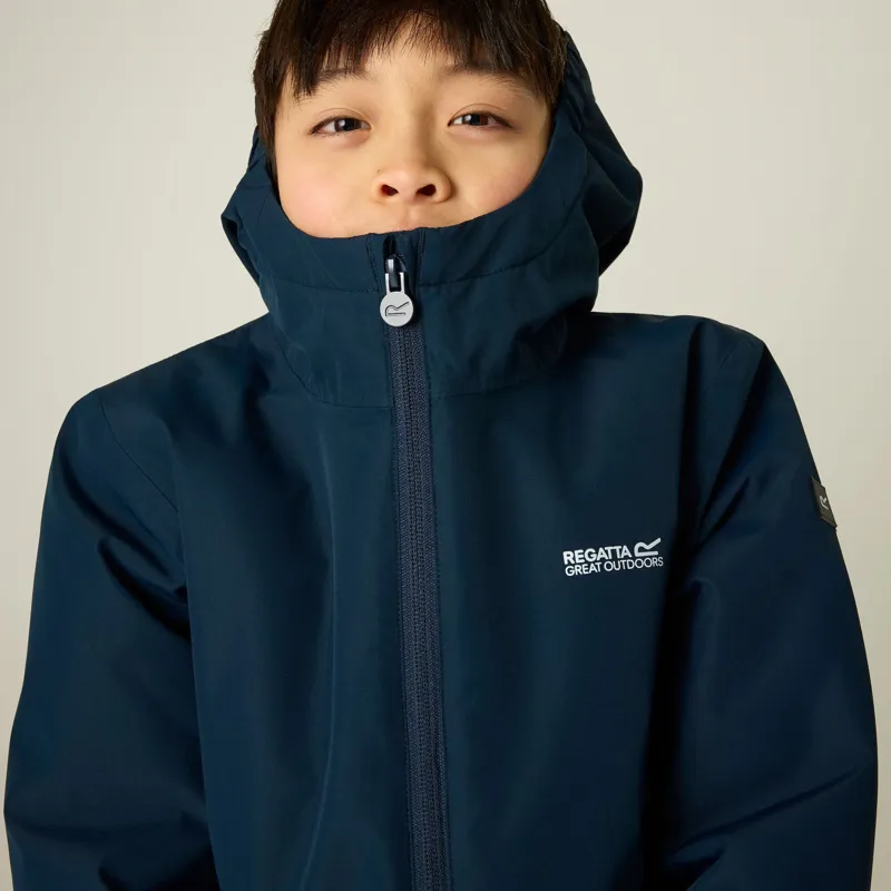 Regatta Kid's Hurdle Jacket in Navy-11