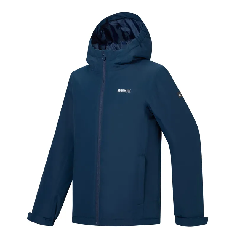 Regatta Kid's Hurdle Jacket in Navy-1