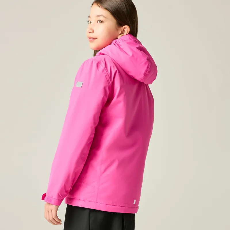 Regatta Kid's Hurdle Jacket in Raspberry Rose-2