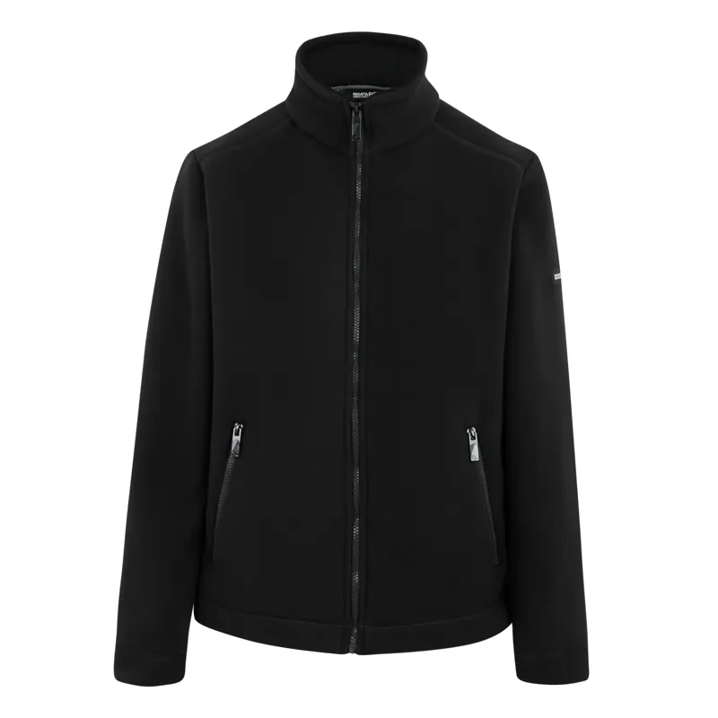 Regatta Men's Garrian II Full Zip Fleece in Ash/Black