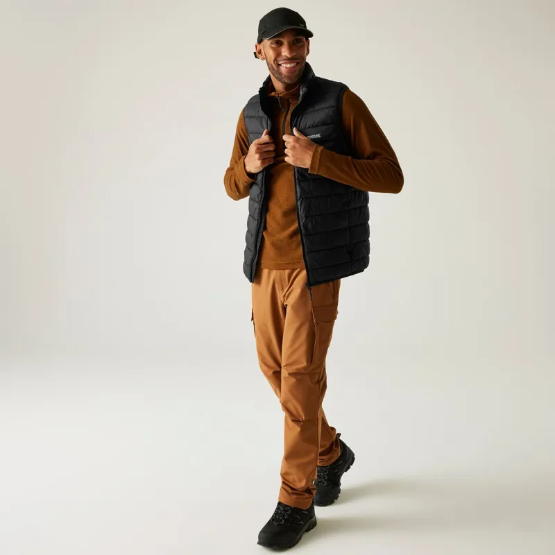 Regatta Men's Marizion Baffled Gilet in Black-2