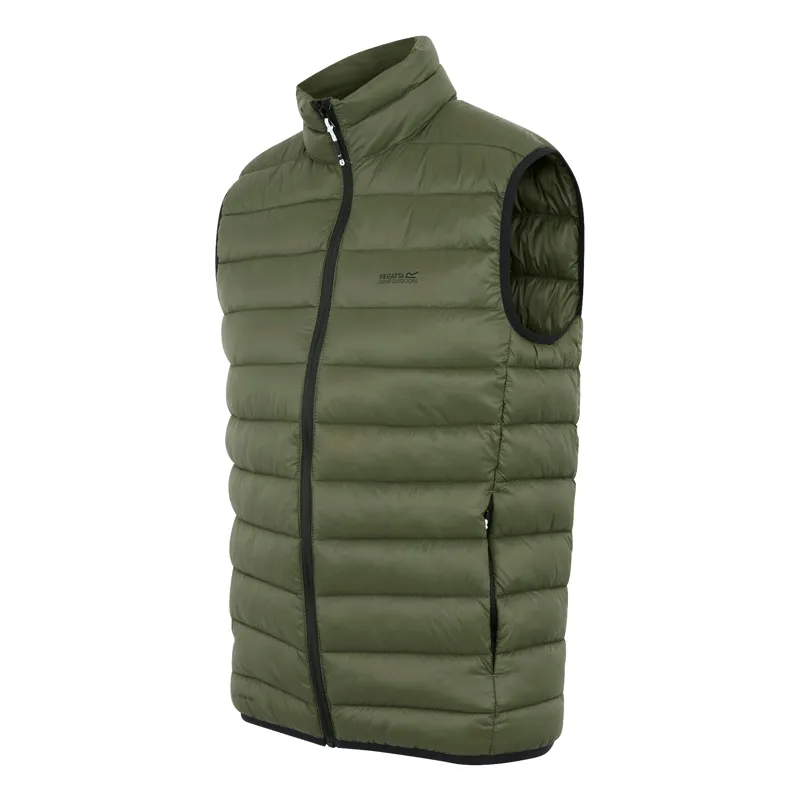 Regatta Men's Marizion Baffled Gilet in Olive Night-1
