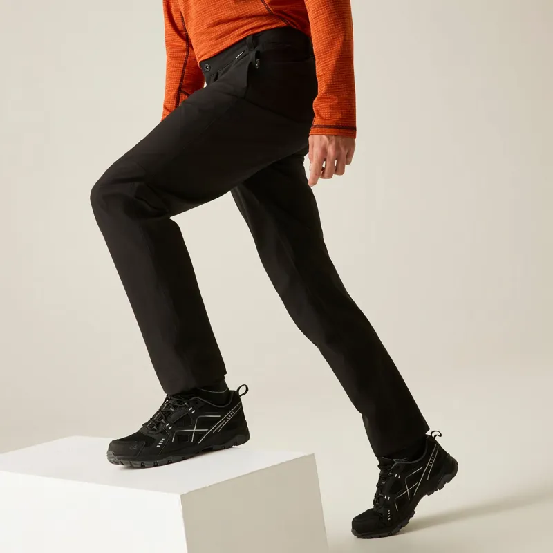 Regatta Men's Highton Waterproof Walking Trousers in Black-3