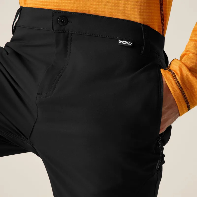 Regatta Men's Questra Trousers in Black-6