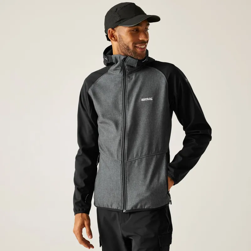 Regatta Men's Arec III Softshell Jacket in Ash Grey-3