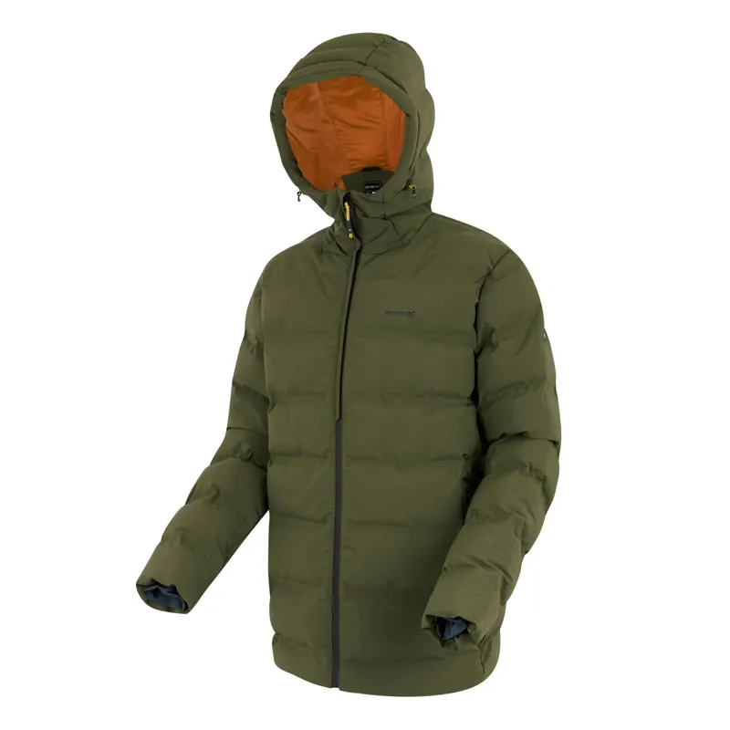 Regatta Men's Altoro Thermal Waterproof Jacket in Olive Night-1