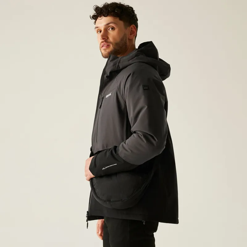 Regatta Men's Highton Stretch Padded Jacket in Ash/Black-6