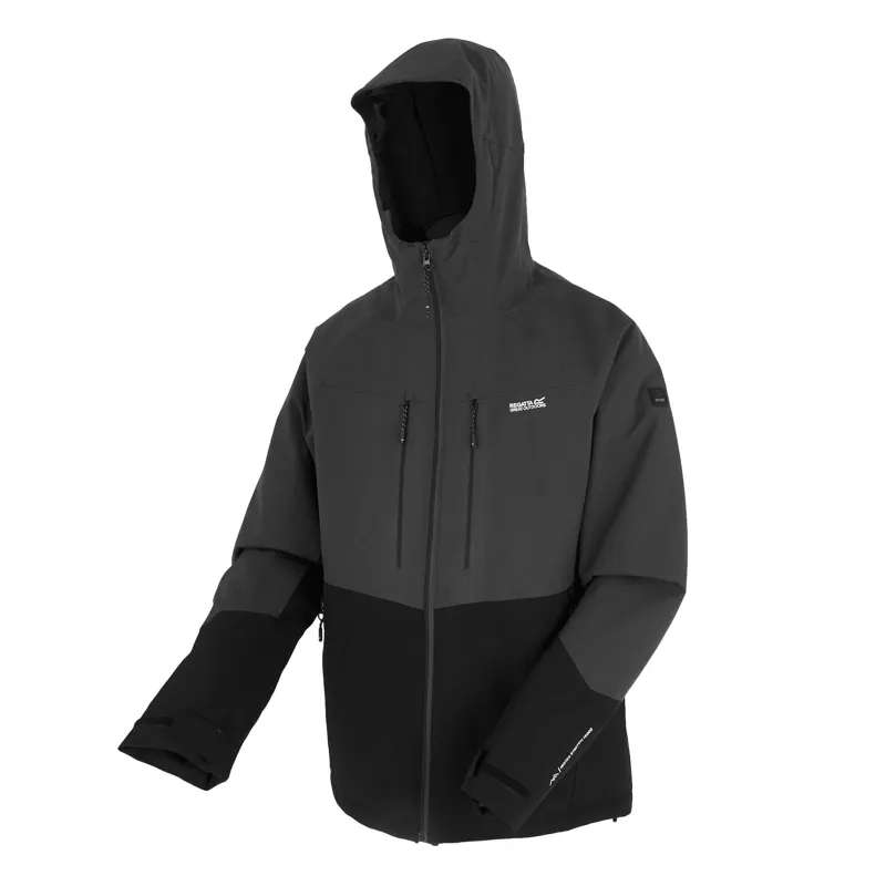 Regatta Men's Highton Stretch Padded Jacket in Ash/Black-1