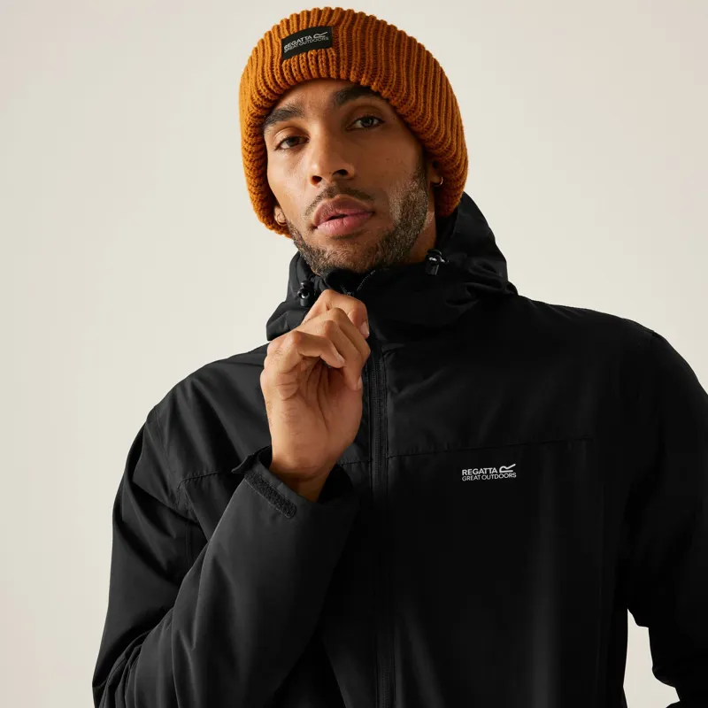 Regatta Men's Thornridge Waterproof Insulated Jacket in Black-9