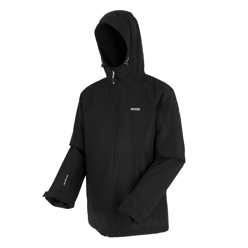 Regatta Men's Thornridge Waterproof Insulated Jacket in Black-1