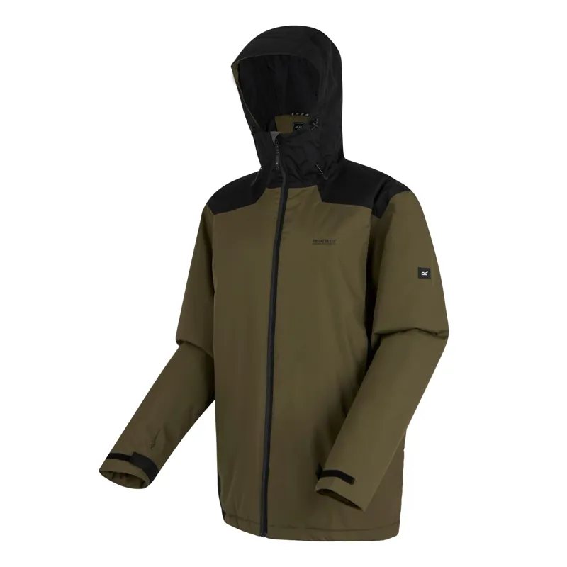 Regatta Men's Thornridge Waterproof Insulated Jacket in Olive Night/Black-1