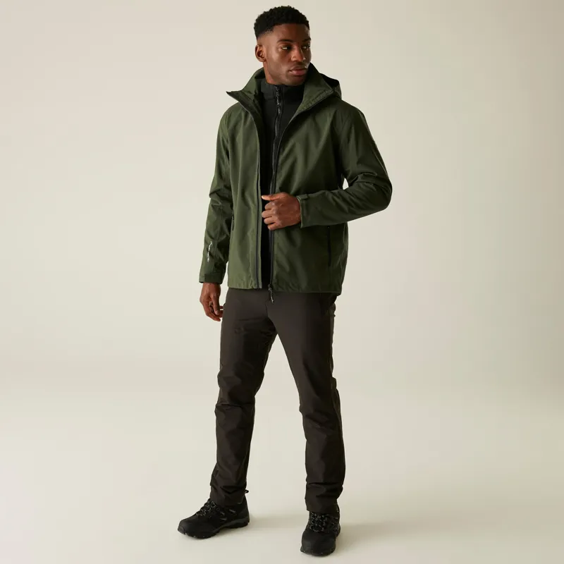 Regatta Men's Coriver 3-in-1 Jacket in Dark Khaki-8