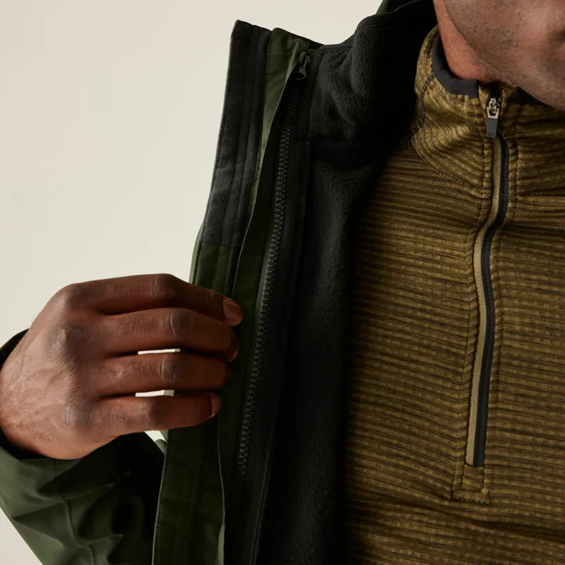 Regatta Men's Coriver 3-in-1 Jacket in Dark Khaki-9