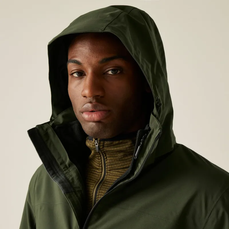 Regatta Men's Coriver 3-in-1 Jacket in Dark Khaki-11