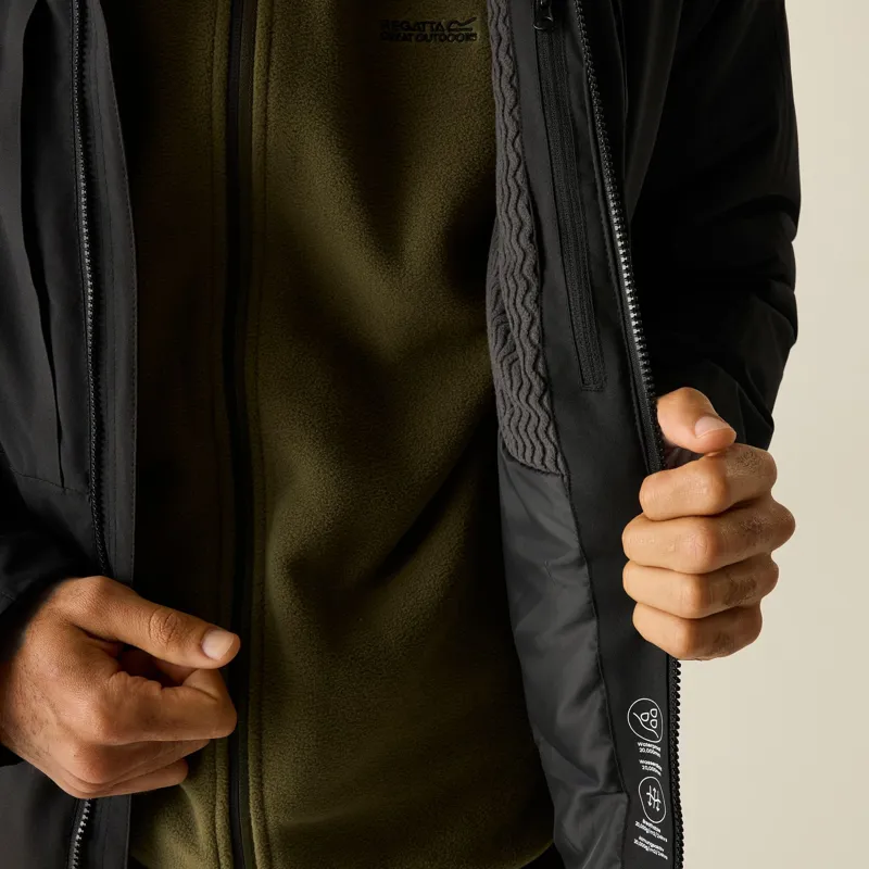 Regatta Men's Maltrek Jacket in Black-11