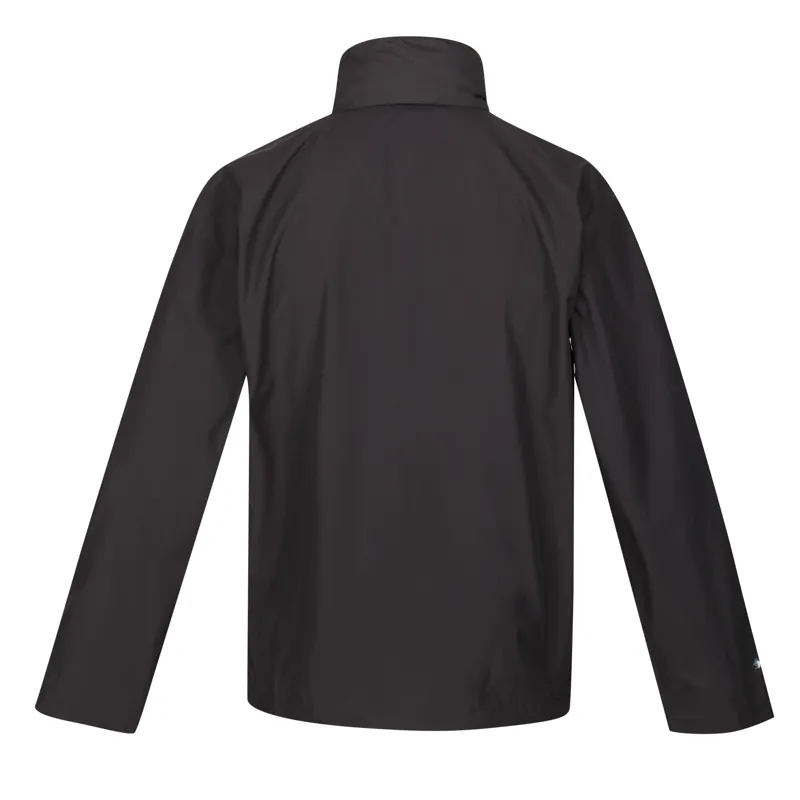 Regatta Men's Matt Waterproof Jacket in Ash Black-1