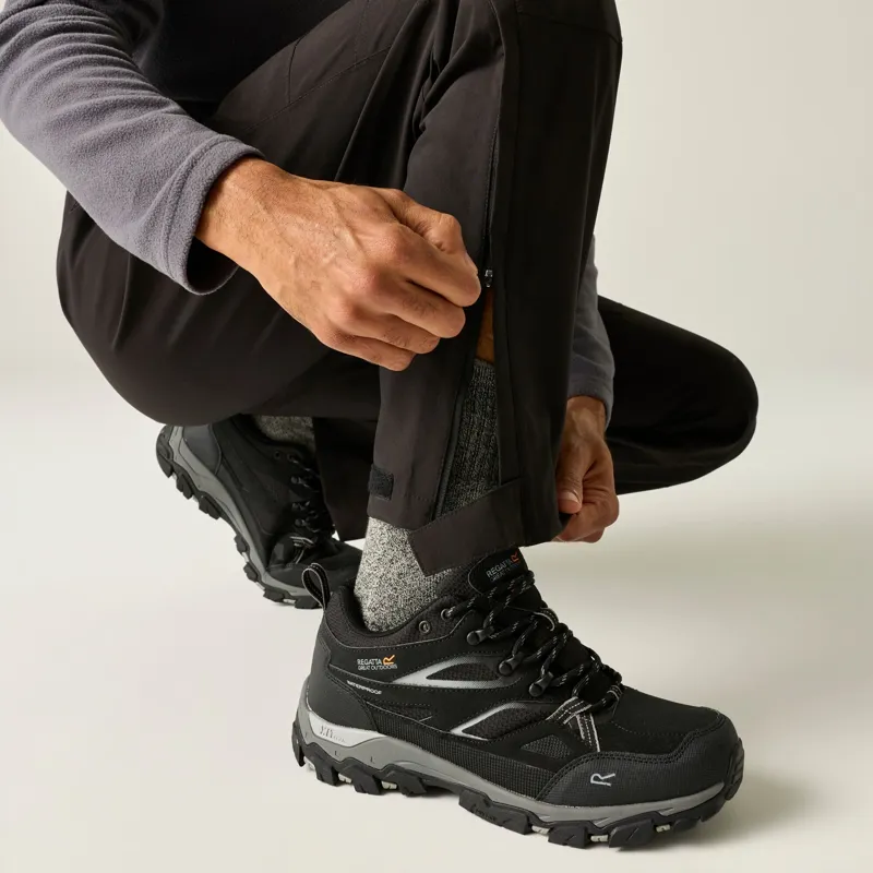 Regatta Men's Highton Waterproof Overtrousers in Black-8