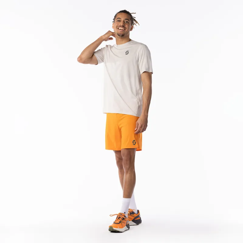 Scott Men's Endurance LT T-Shirt in Cotton White-2