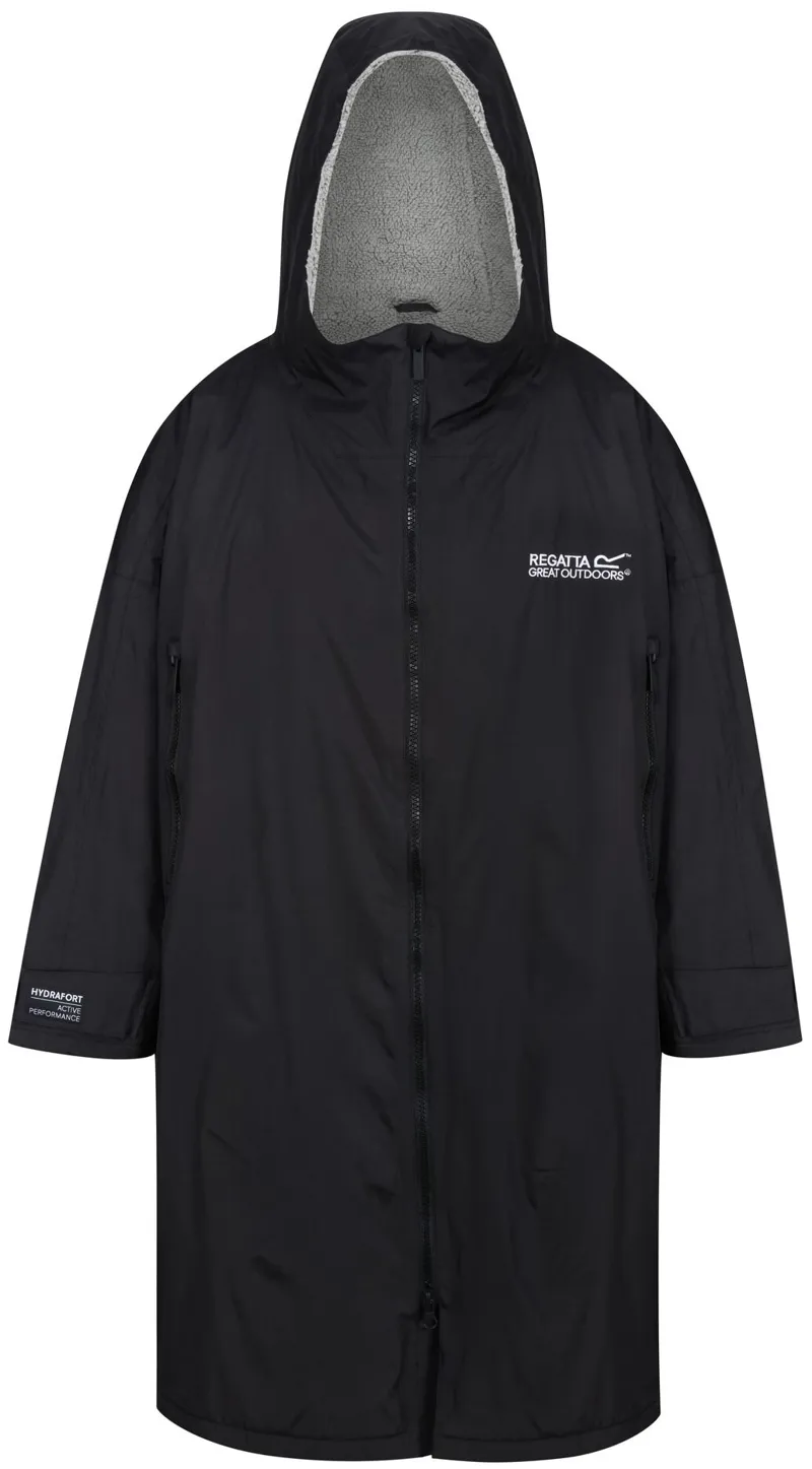Regatta Adult Waterproof Changing Robe in Black