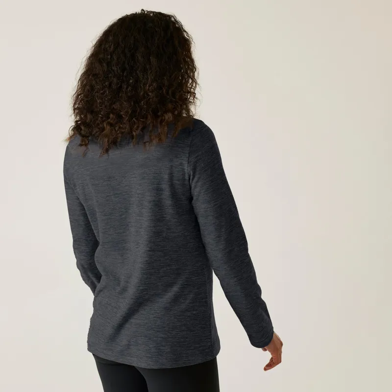 Regatta Women's Sweethart Marl Half-Zip Fleece in Seal Grey-3