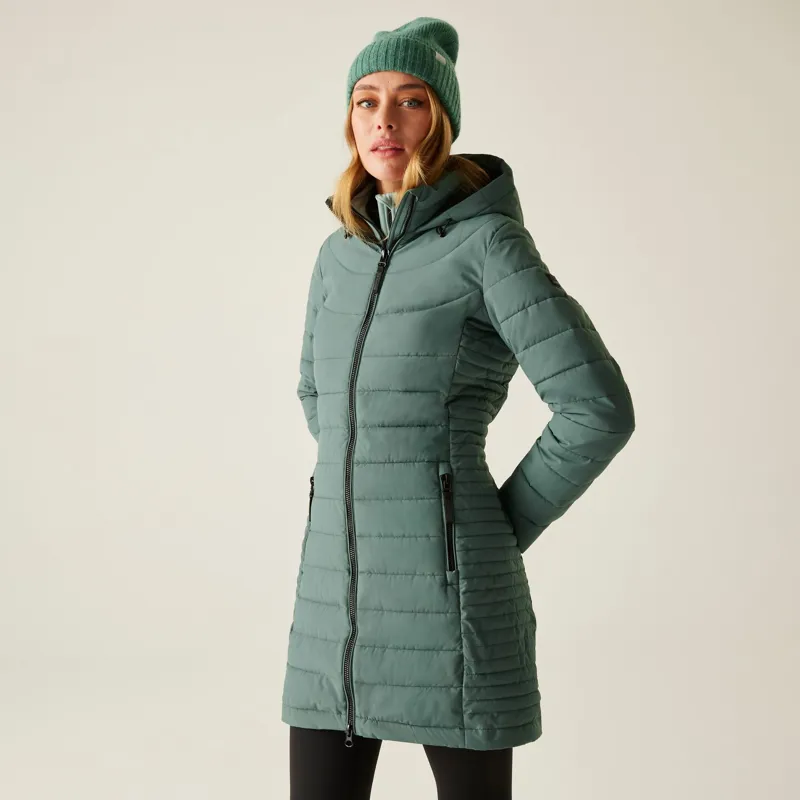 Regatta Women's Andria Padded Jacket in Spruce Green-3