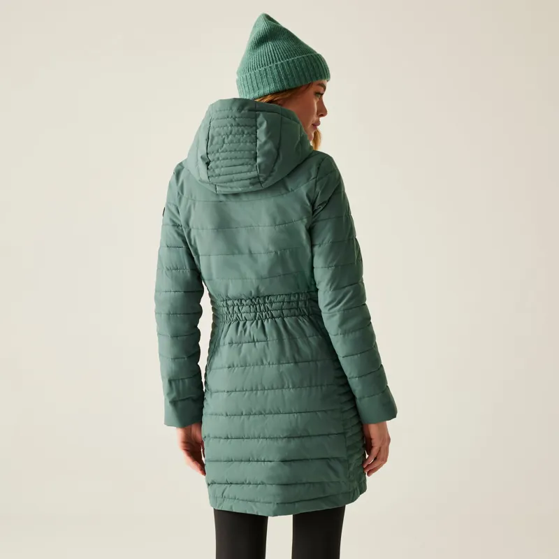 Regatta Women's Andria Padded Jacket in Spruce Green-4