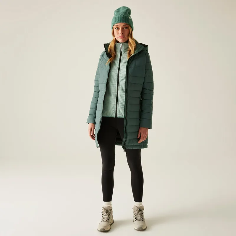 Regatta Women's Andria Padded Jacket in Spruce Green-5