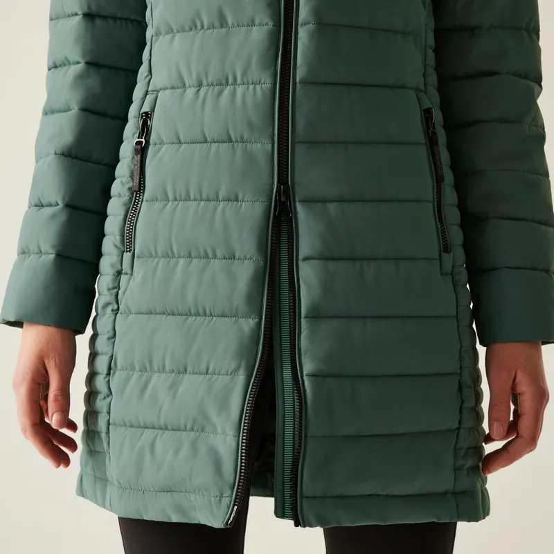 Regatta Women's Andria Padded Jacket in Spruce Green-10