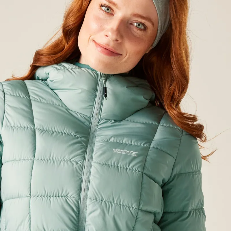 Regatta Women's Asper Padded Jacket in Green Haze-8