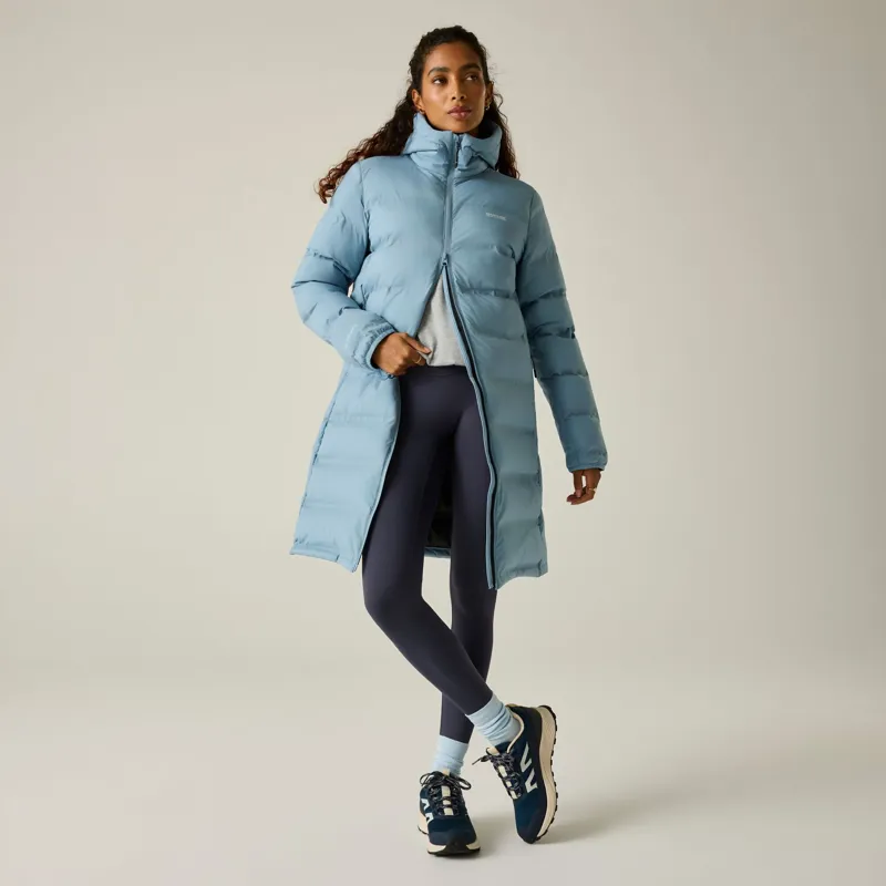 Regatta Women's Altoro Long Length Thermal Jacket in Dusky Blue-3