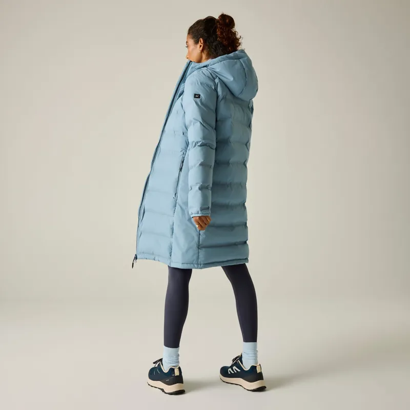 Regatta Women's Altoro Long Length Thermal Jacket in Dusky Blue-5