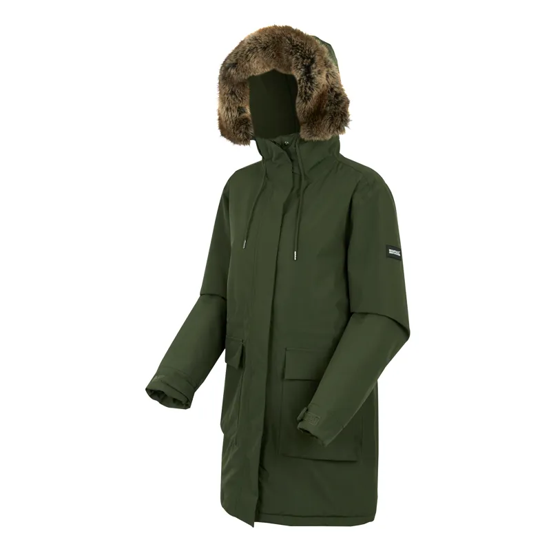 Regatta Women's Sabinka Waterproof Insulated Jacket in Dark Khaki-1