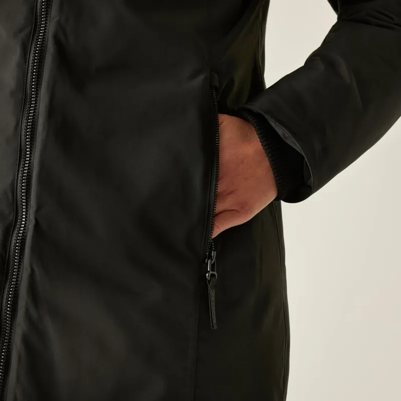 Regatta Women's Marron Waterproof Insulated Jacket in Black/Mocha-9