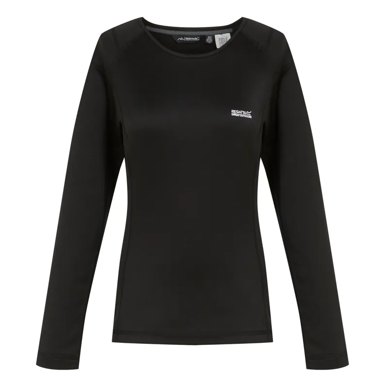 Regatta Women's Thermal Baselayer Set in Black