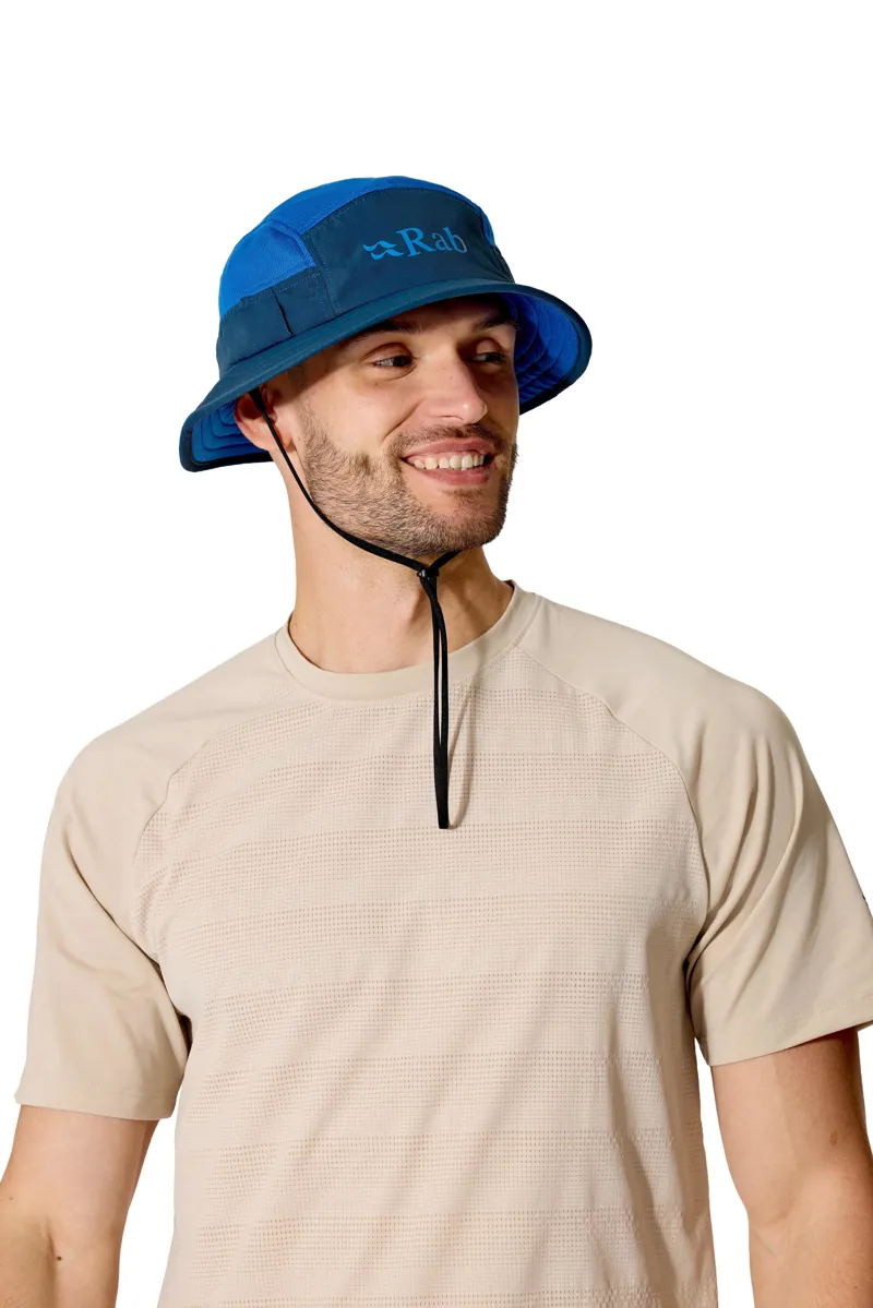 Rab Boonie Hat in Tempest Blue/Dark Bluebird-1