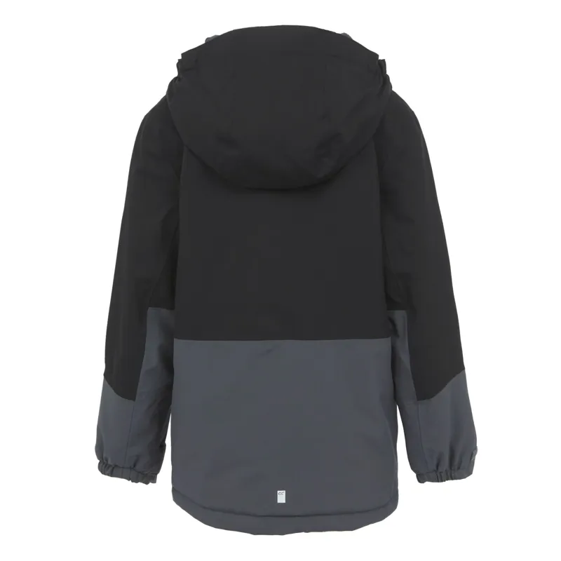 Regatta Kid's Highton V Padded Jacket in Seal Grey/Black-1