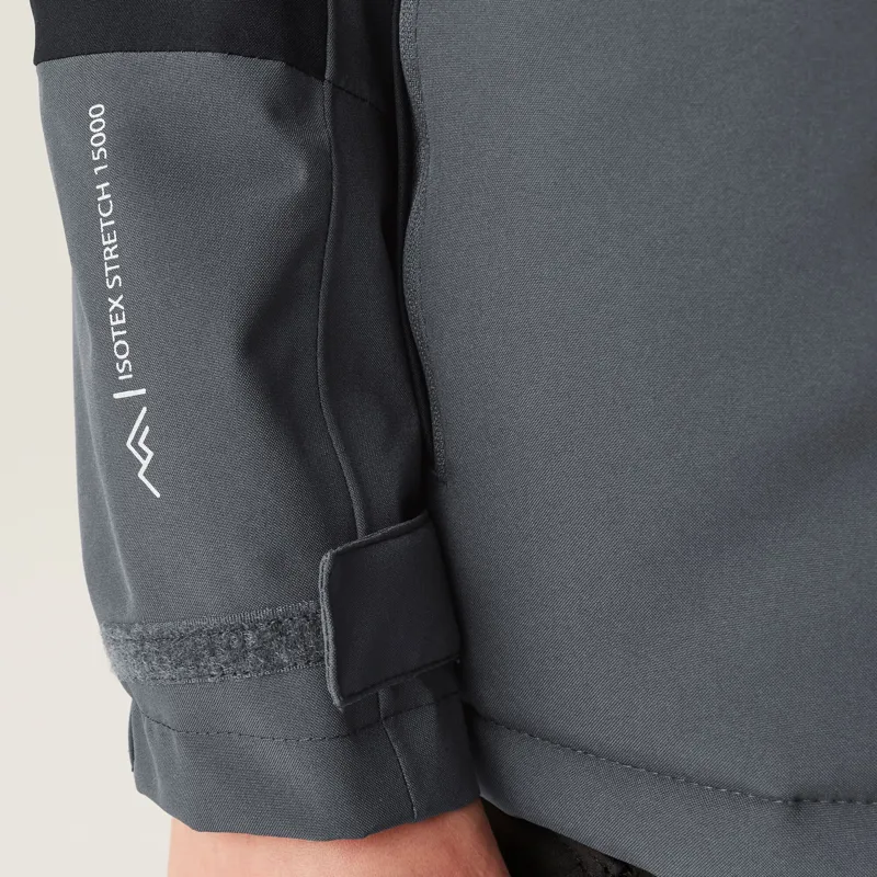 Regatta Kid's Highton V Padded Jacket in Seal Grey/Black-6