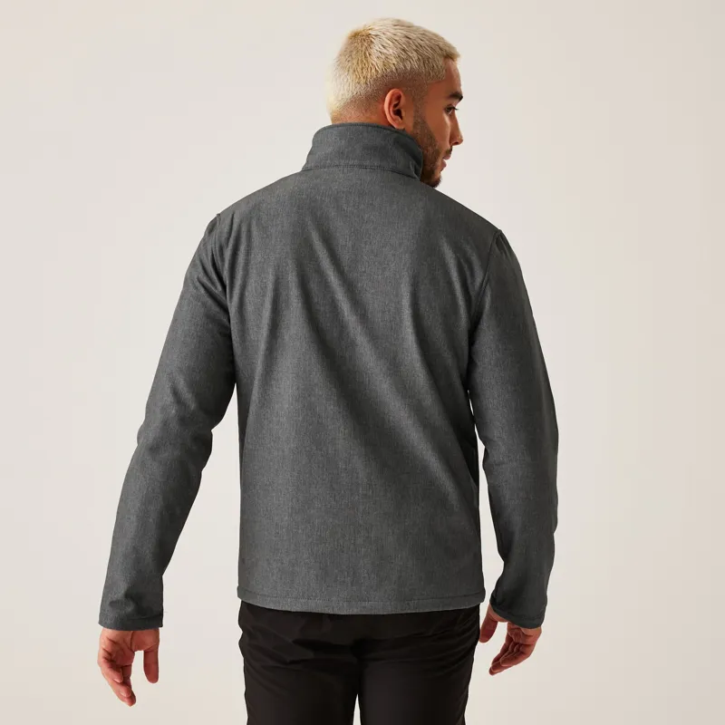 Regatta Men's Cera V Softshell Jacket in Seal Grey Marl-4